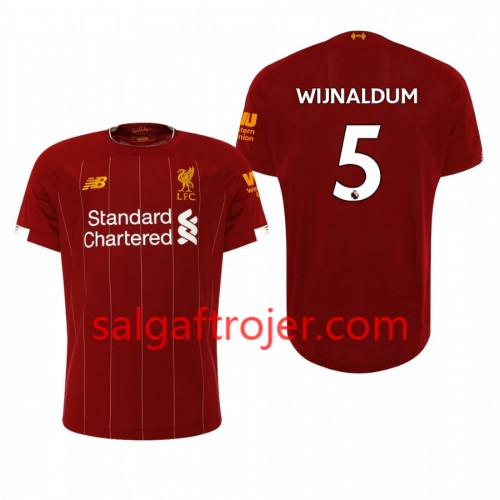 Liverpool Fodboldtrøjer Georginio Wijnaldum 5 Hjemmebanesæt 2019/20 Kort ærmer Liverpool Fodboldtrøjer Georginio Wijnaldum 5 Hjemmebanesæt 2019/20 Kort ærmer